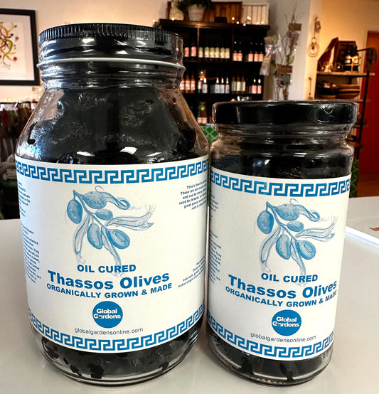 Thassos Oil-Cured Olives