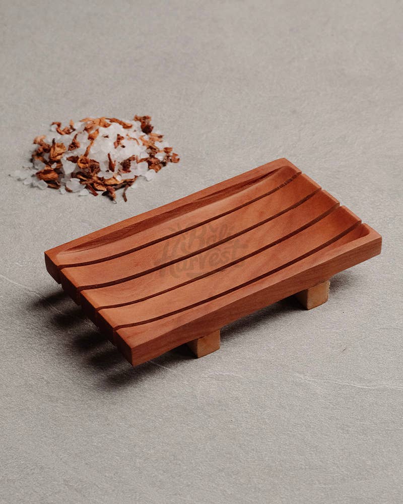 Teak Rectangular Soap Dish