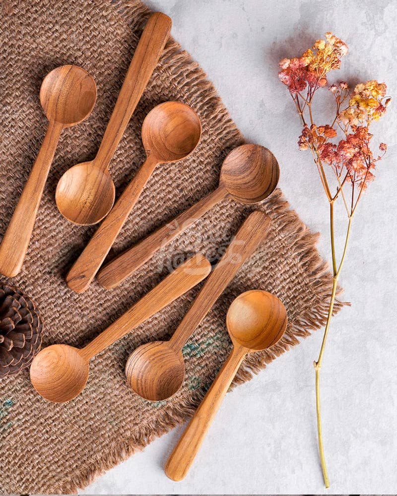 Teak Small Spoon