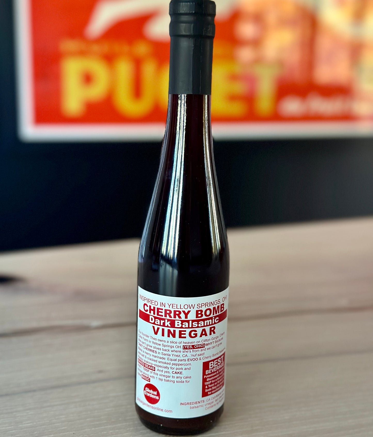 Cherry Bomb Dark Balsamic Vinegar Limited Edition