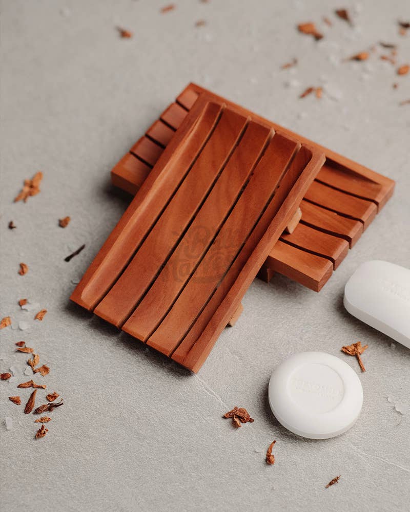 Teak Rectangular Soap Dish