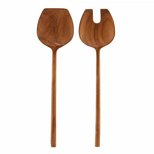 Teak Salad Serving Set